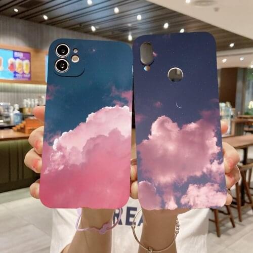 Sky Pattern Phone Case For Huawei P30 Lite 10i Pro P40 Honor 10 20 9 9X 30i Mate 8A 8S 9C 20E Painting Soft Silicone Back Cover