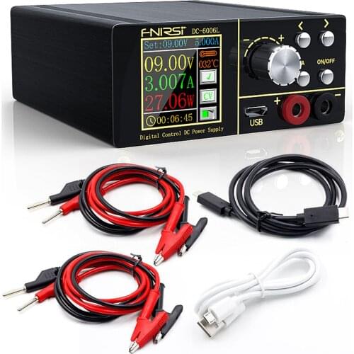 DC6006L 1.44 Inch High Definition Color LCD Screen Digital Control DC Programmable Step-down Adjustable Power Supply