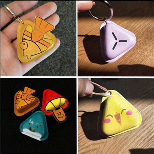 Designer leather craft template triangular shape modeling fixed plastic mould hanging decoration hand tool set deri el aletleri