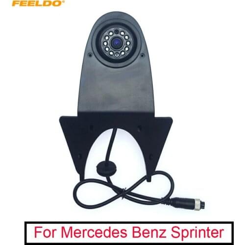 FEELDO 1Set Car CCD Brake Light Rear View Camera With IR Light For Mercedes Benz Sprinter Volkswagen Crafter Backup Camera