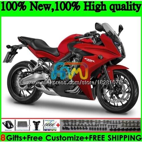 CBR-650F For HONDA CBR 650 F CBR650F 11 12 13 14 15 83BS.20 CBR650 F CBR 650F 2011 2012 2013 2014 2015 2016 Fairing Metal red