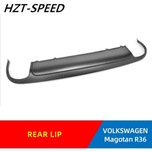 FRP Car Rear Bumper Diffuser Lip For Volkswagen VW Passat B6 R36 2007- 2011