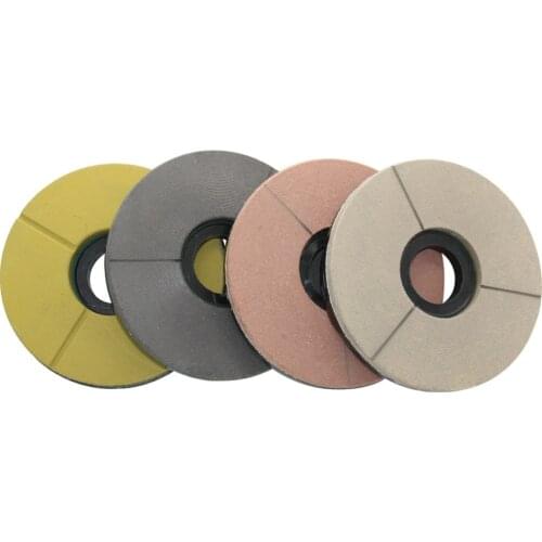 4-10 Inch Diamond Resin Round BUFF Polishing Disc Pads 100-250 MM Grinding Granite Marble Concrete Surface Abrasive Stone Tools