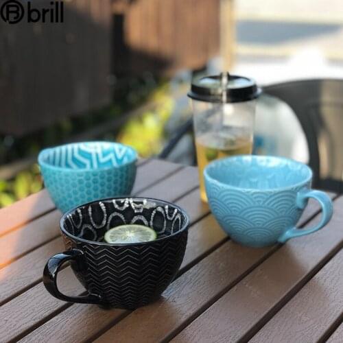 Small Mug Cup European Coffee Retro Personalized Tea Cups Hike Travelling Tazas De Ceramica Creativ Taza Personalizada friends 5