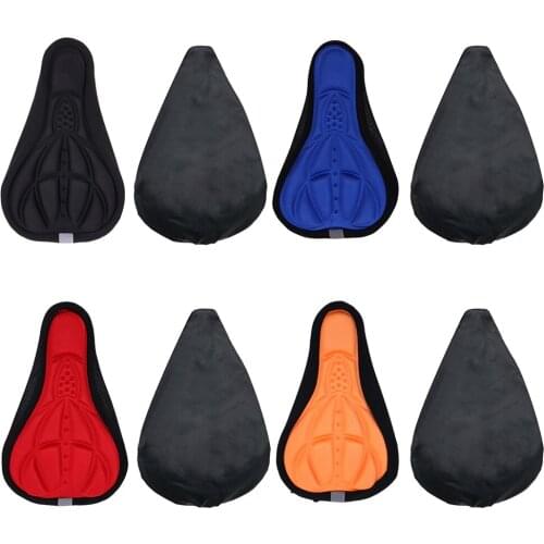 New Cycle Comfort Pad Cushion Cover Sponge Bicycle Seat Cushion Pad with Seat Rain Cover for Mountain Cycling Bike