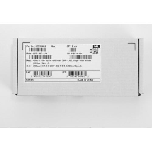 Original Hua wei QSFP-40G-LR4 40G single mode dual core module 10KM LC interface