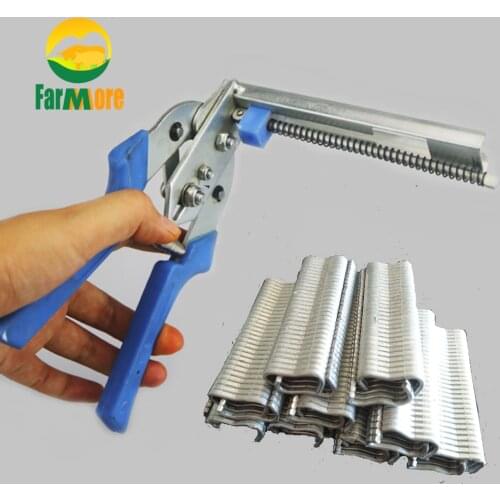 Animal Wire Cage Clamp Pet Cages Pliers Chicken Quail Birdcage Installation Cat Dog Animal Clamp Tools Rabbit cage installation