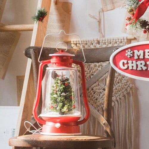 Christmas Snow Spray Oil Lamp Decoration Pendant Christmas Atmosphere Decoration Snow Window Gift