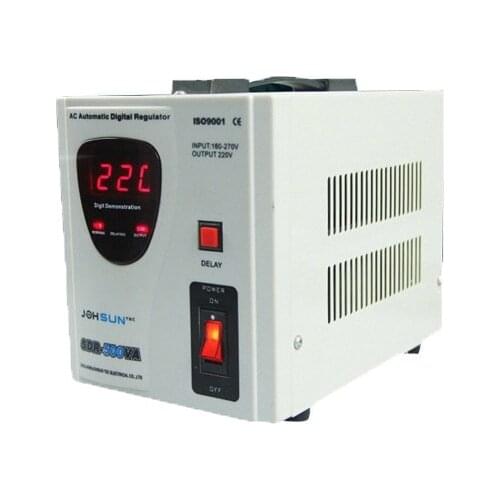 SDR-500VA Single phase Automatic Voltage Regulator 500W household 220V Relay type AC Digital voltage stabilizer digital display