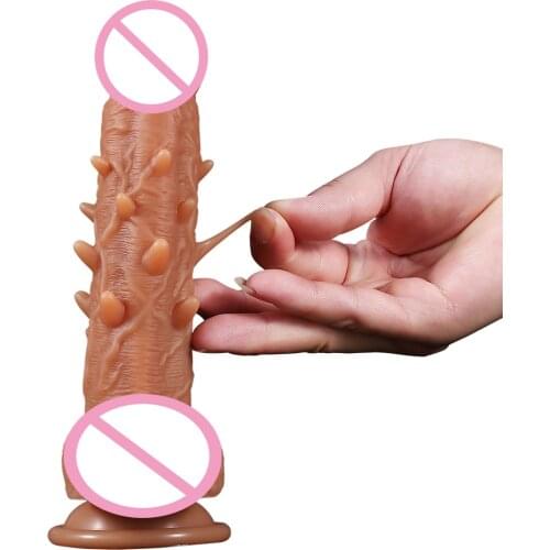 Silicone Realistic Dildo for Women Huge Suction Cup Penis Fake Dick Females Masturbation Toys Couple Sexual Adult Sex Machine
