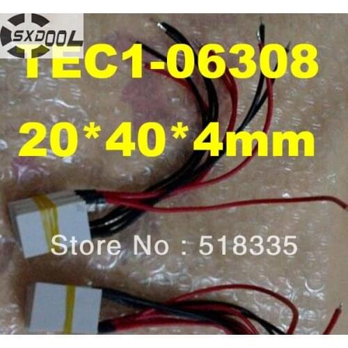 SXDOOL TEC Peltier 20 40mm TEC1-06308 Electronic Thermoelectric Cooler Peltier Plate Module Manufacturers custom-made