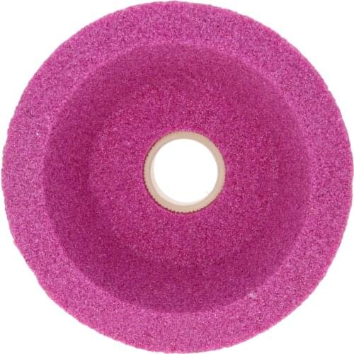 Utoolmart 100mm Outside Dia Chrome Corundum Grinding Wheel 60/80 Grit Abrasive Disc Polishing for the Grinding of Quenched Steel