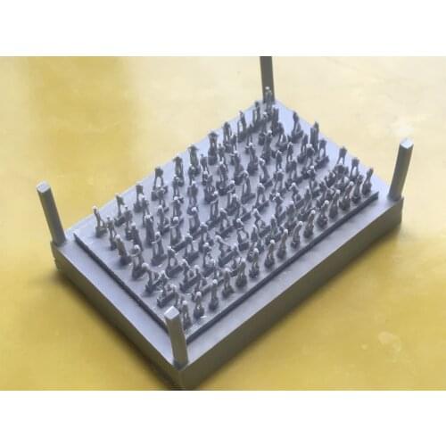 Military model accessory resin figures 1/350 USN crews soldiers model 110pcs