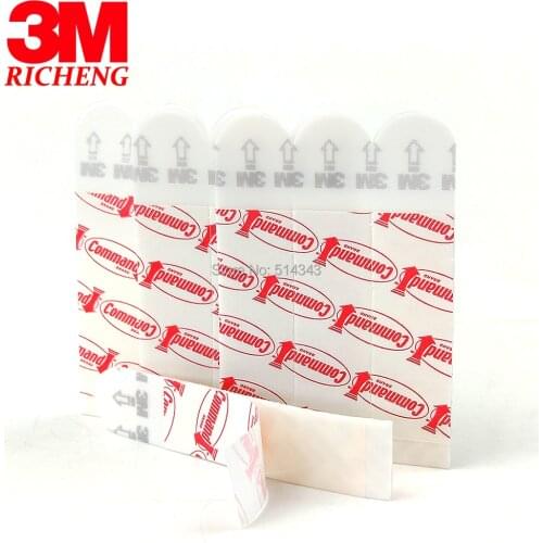 36pcs Medium 3M Command Assorted Mounting Refill Strips Command Adhesive Poster Strips Command Replacement Strips