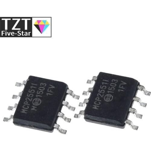 5pcs/lot MCP2551-I/SN MCP2551 SOP-8 In Stock