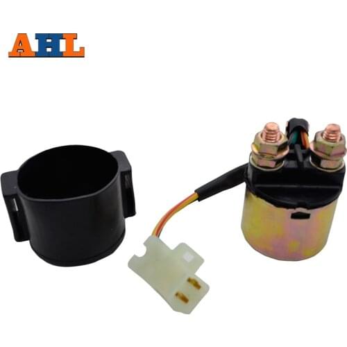 AHL Street ATV Motorcycle Electrical Parts Starter Solenoid Relay Ignition Key Switch For Yamaha TIMBERWOLF 250 YFB250 1992-1999