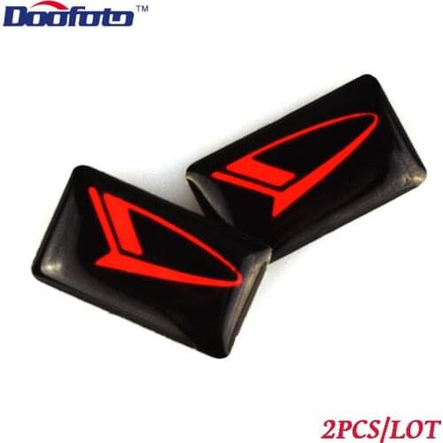 Auto Emblem Badge Epoxy Resin Logo Sticker For Daihatsu Sirion Terios Serion YRV Scion IM Venza Datsun On-Do Car Styling