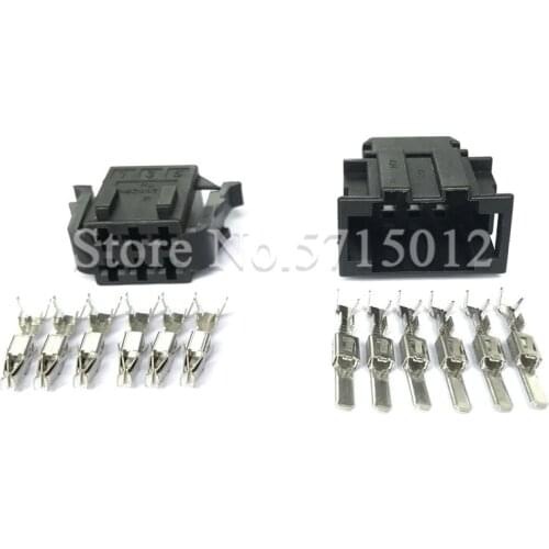 6 Hole Wire Harness Auto Car Connector 1-929621-1 For Audi Electric Ventilatio Seat Switch Cable Socket
