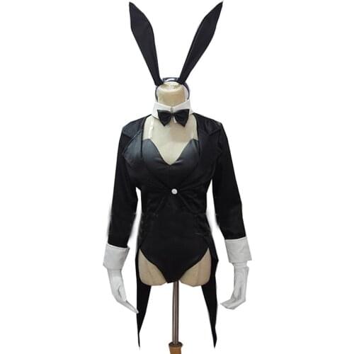 OW Game D.Va Rabbit Bunny Cosplay Costume