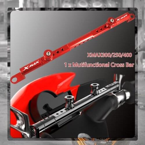 For Yamaha XMAX 300 250 400 X MAX XMAX300 XMAX250 XMAX400 2017 2018 2019 Motorcycle CNC Cross Bar Steering Damper Balance Lever