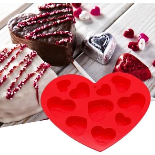 Chocolate Mold Reusable Lovely Pattern Harmless Baking Chocolate Dessert Mold for Bakery Cake Decorating Tool Pastry Tools