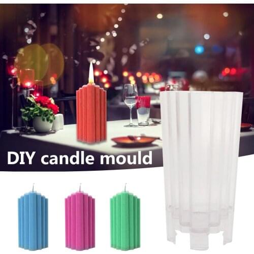 DIY Handmade Candle Mold Trapezoidal Scented Iceberg Candle Mould Soap Molds for Home DIY Candle Making Crafts Accessoires