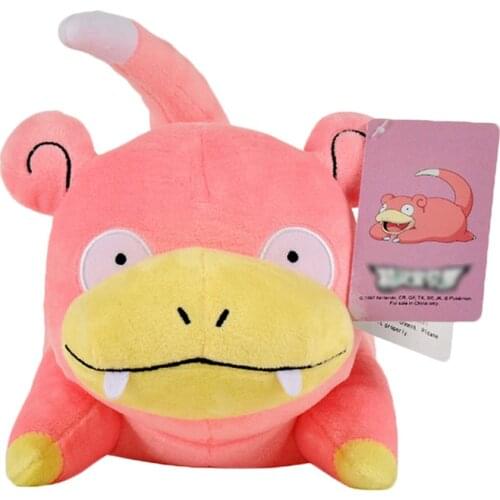 Slowpoke Snorlax Popplio Bulbasaur Cubone Eevee Kids Gift Pokemon Plush Doll Charmander Pikachu Stuffed Toys for Children