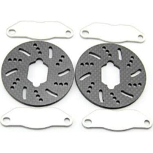 Brake Disk Pad Set Fit for 1/5 GTB Racing Losi 5ive-t Rovan LT King Motor X2