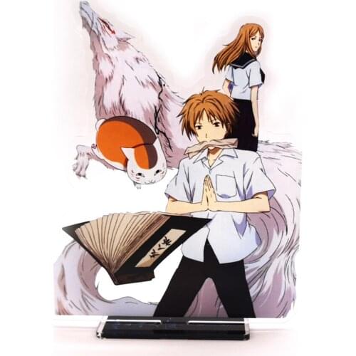 Natsume Yuujinchou Book of Friends Takashi Madara Reiko GM Acrylic stand figure model plate holder cake topper anime
