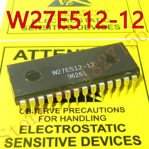New Arrival Promotion W27C512 W27E512-12 W27C101 64K X 8 ELECTRICALLY ERASABLE EPROM