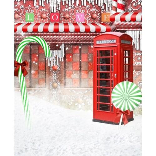 New Arrival Photography Backdrop for Christmas Newborn White Snow Xmas Tree Background Studio Custom Made