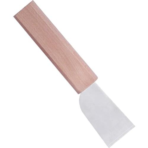 LMDZ Leather Skiving Knife DIY Home Leather Craft Cutting Tools Practical Leather Wooden Handle Knife Cutter Accessory knife