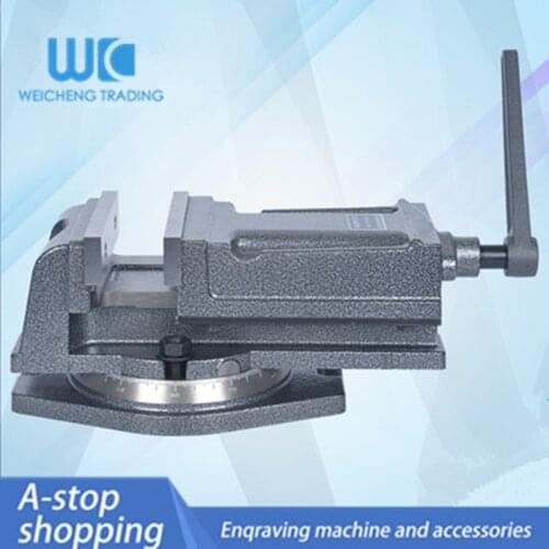 QH heavy-duty milling machine flat-nose pliers, drilling machine precision angle solid bench vise 3 inches