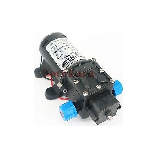 T-HB DC 24V 80W Self-priming Booster Diaphragm Water Pump Backflow Control 300L/H For Car washing