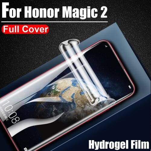 999D Ultra Clear Hydrogel Film Soft LCD Full Screen Protectors Cover for Huawei Honor Note 10 Magic 2 Protective Film(Not Glass)