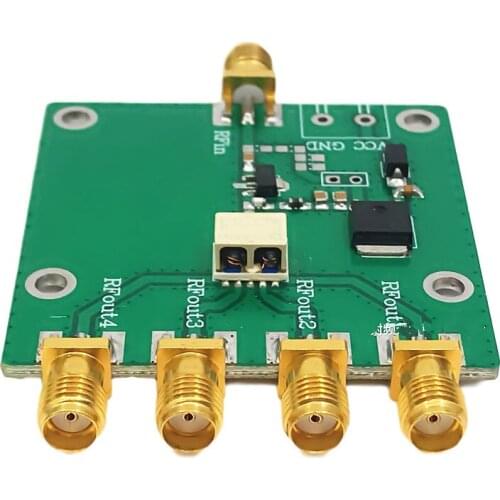7-15v RF Low Noise Amplifier LNA One Point Four 10-1000MHz 16DB one Divided into four