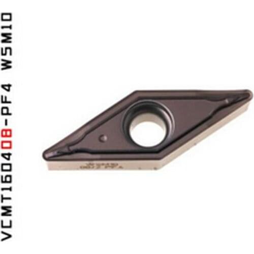 VCMT160408-PF4 WSM10,Free shipping! 100% original brand CNC blade
