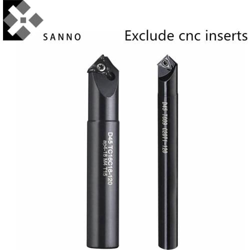 High quality cnc chamfer cutter holder SSP 45 degree internal external centring arbors D45 TC09 C20T1-120 / D45 TC16C20ap4-18