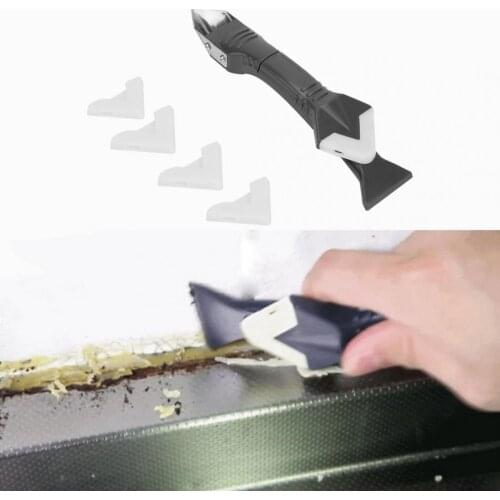 1 pcs Sealant Trowel Angle Scraper Grout Caulking Remover Set Hand Caulk Finishing Tools Hand Tool Glass Scraper
