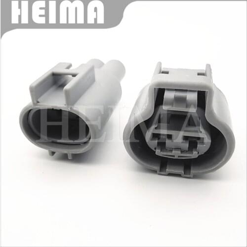 10/20/30 sets kit Te tyco 2 Pin male female gray Toyota Buick Excelle RAV4 electronic fan plug auto connector 176146-6 176143-6
