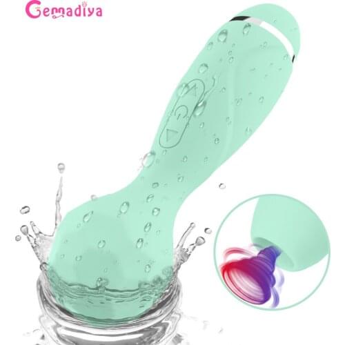 2in1 G Spot Vibrator Vagina Sucking Stimulator Sex Toys for Women Nipple Clit Sucker Waterproof Adult Tools Magic Wand Vibrators