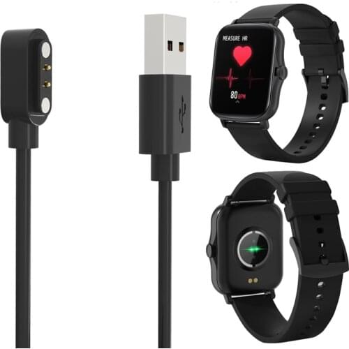 Smartwatch Dock Charger Adapter USB Charging Cable Power Charge Wire for Colmi P8 Plus/ P9 Wristwatch Smart Watch Accessories