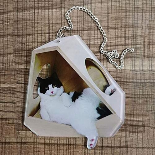 Car Cat Hanging Ornaments Decorative for Rear View Mirror Car Rear Mirror Hanging Ornament Car Interior Decor Window Ornament