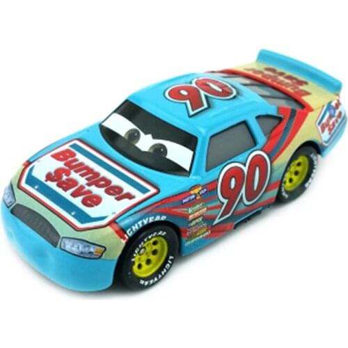 Disney Pixar Cars 3 New Bumper $ave Lightning McQueen Mater 1:55 Diecast Metal Alloy Model Cute Toys Birthday Gift For Childrens