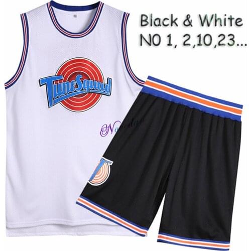 Costume Space Jam James Jersey Shorts LOLA Bugs TAZ Murray TWEETY Movie Tune Squad Bunny Basketball Jersey Sports Air Shirt