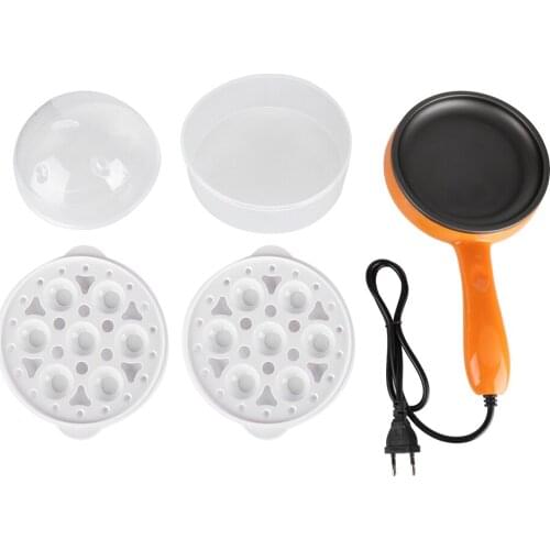 Multifunction Mini Household Egg Omelette Pancakes Electric Fried Steak Frying Pan Non-Stick Boiled Eggs Boiler Steamer Cooker