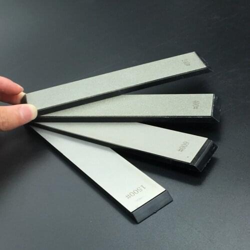 Set Professional Diamond Knife Sharpener Set Sharp Knife Grindstone Blade Sharpener Bar Angle Grinder Kitchen 4piece Big Size