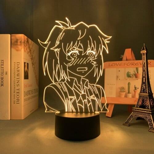 Table Lamp Anime High Rise Invasion Nise Mayuko for Bedroom Decoration Led Night Light Birthday Gift Room Decor Manga 3d Light
