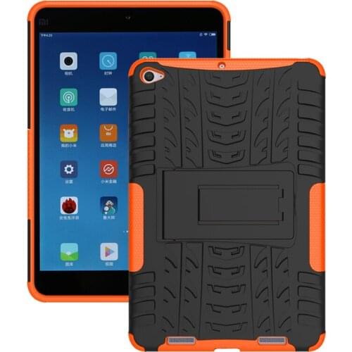 Silicon TPU+PC hard back Case For Xiaomi Mipad 2 Cover For MiPad 3 7.9" Mipad3 mipad2 Tablet Shockproof safe Stand Shell + pen