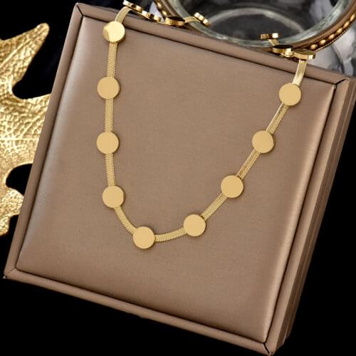Snap Button Golden Chains